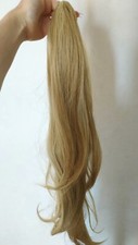 Parrucca Bionda Liscia Coda Parrucca. Ponytail Blonde Wig. Blond Clip In Wig