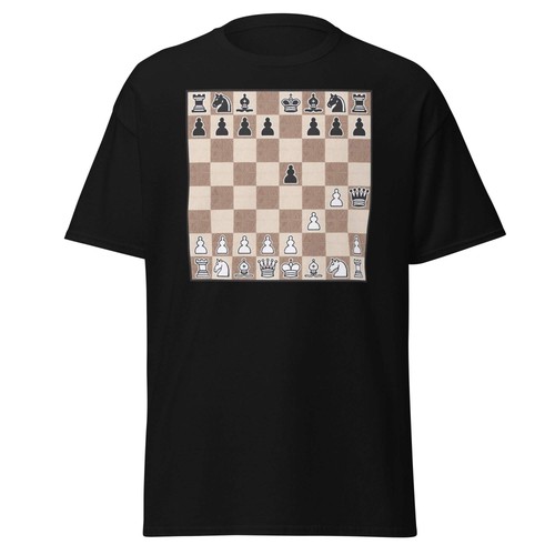 Maglietta scacchi fool mate - scacchi, fool's