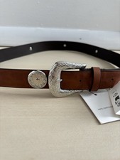 Cintura donna Zara marrone