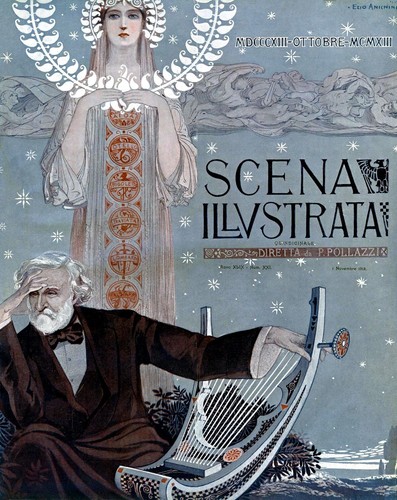 Poster scena illustrata - scena,