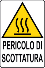 Adesivo segnaletica PERICOLO