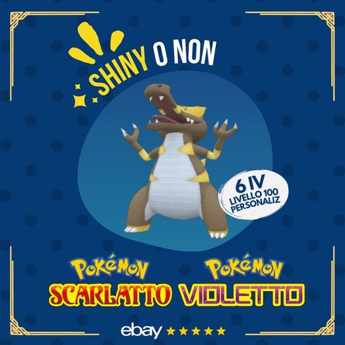 Krookodile shiny non 6 - o,