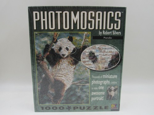 Photomosiacs puzzle panda - panda, di