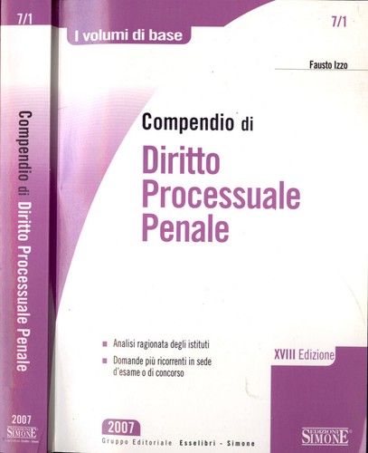 Compendio diritto - compendio, di