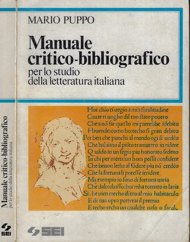 Manuale critico bibliografico - manuale, critico-bibliografico