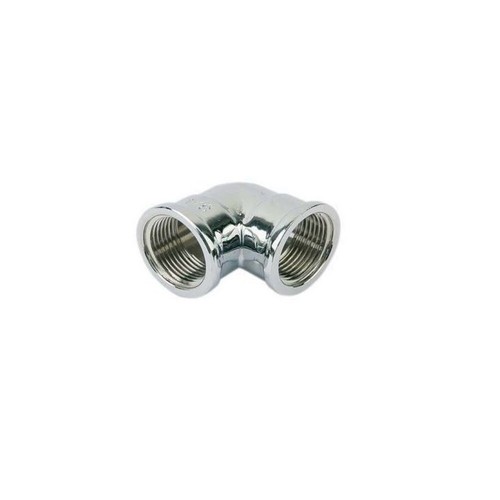 Gomito curva cromato 3 8 - 90°,