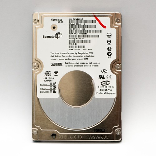 Seagate momentus st94011a 40gb - seagate,