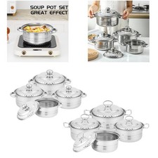 4 pezzi pentola per salsa