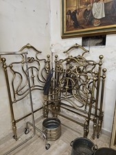 Coppia Letti In Ottone