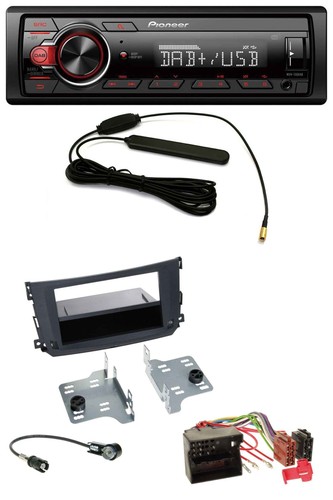 Pioneer mp3 dab 1din aux - pioneer,