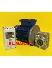 KIT SMIELATORE Motore Elettrico Riduttore Inverter Monofase 0,25 HP 180 W