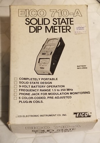 Eico 710 misuratore di - 710-a,