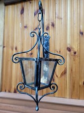 Lanterna a parete in ferro