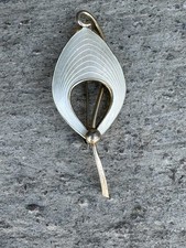 Spilla smaltata argento