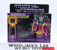 Skullcruncher Headmaster Reissue 2021 Hasbro G1 Transformers Figure NUOVO MISB