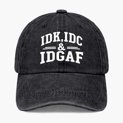 Divertente cappello idk idc - divertente,