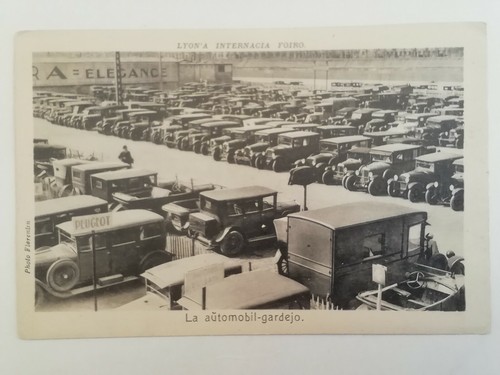 Cartolina automobile auto - cartolina,