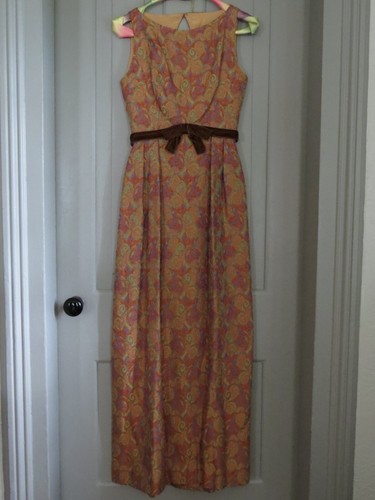 Vintage maxi abito anni - maxi, 50