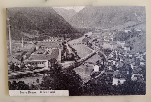 Cartolina del ponte nossa - del, sul