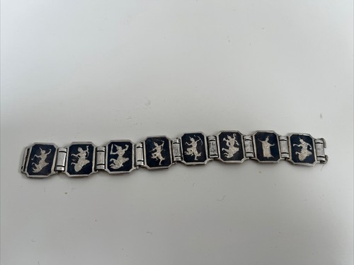 Bracciale vintage siam - bracciale, argento