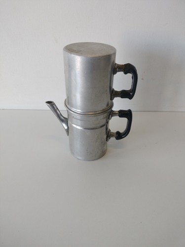 Vecchia caffettiera napoletana - vecchia,