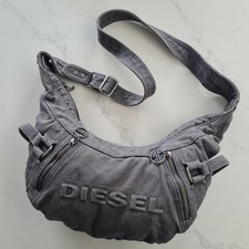 Borsa a tracolla Diesel grigio