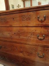 comò antico stile liberty con