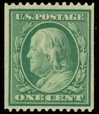 US Scott 348 come nuovo mai