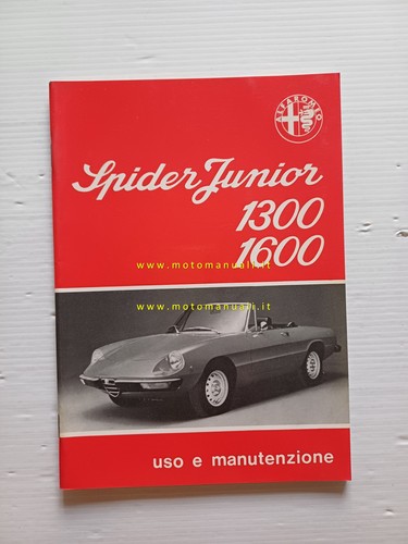 Alfa romeo spider - romeo, junior
