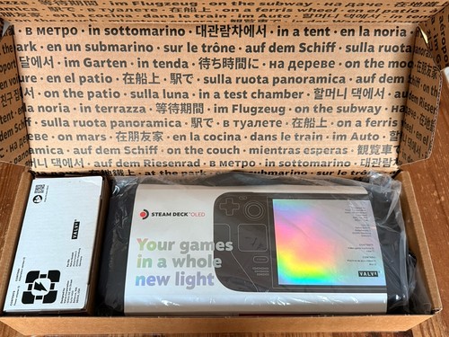 Steam deck oled 1tb pari - oled,