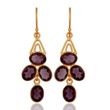 Orecchini donna placcati oro