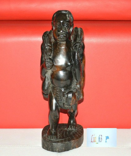 Scultura statua legno - scultura,
