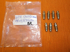 1x VITE SPURGO PINZE FRENO AUTO MOTO QUAD SCOOTER M8X1,25 FILETTO L25mmx15mm