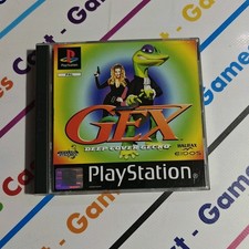 PS1 GEX DEEP COVER GECKO PLAYSTATION 1 PAL ITALIANO COMPLETO COME NUOVO 