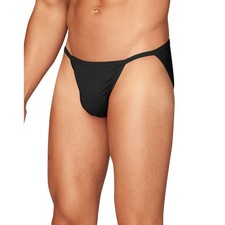 Slip intimo bikini uomo Hanes comodo flex fit elasticizzato stringato nuovo