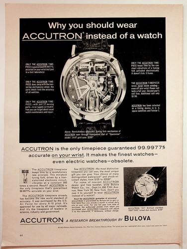 1963 accutron bulova - 1963, orologio