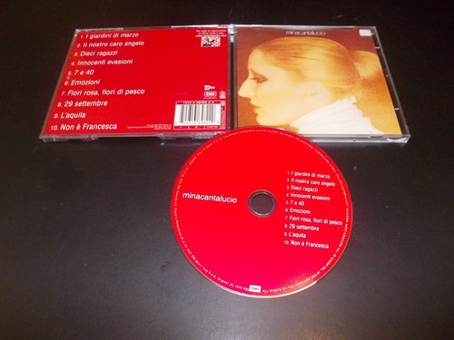 Mina minacantalucio cd emi - mina,