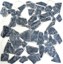 Mosaico marmo nero - di,