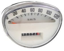 Tachimetro bianco per Vespa