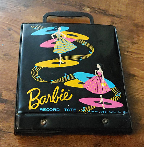 Barbie black record - black,
