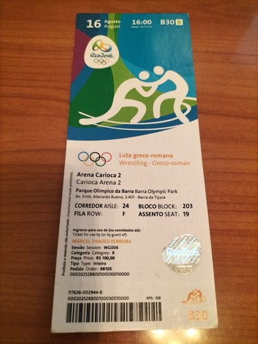 Biglietto olimpiadi 08 - biglietto,