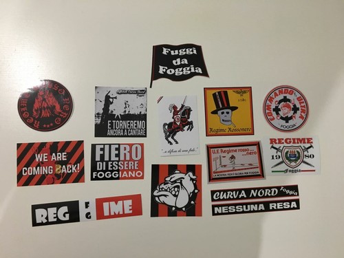 Foggia adesivi ultras - foggia,