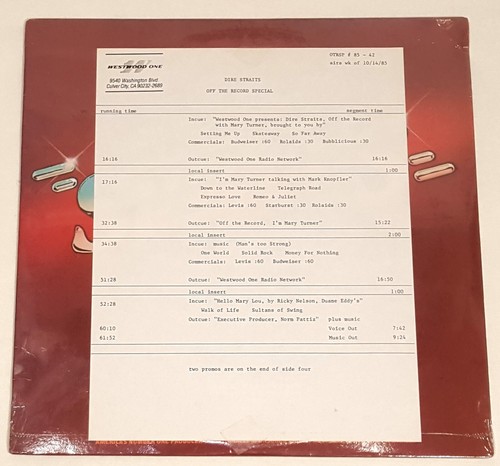 Dire straits off the record - straits,
