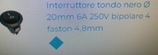 INTERRUTTORE BIPOLARE TONDO