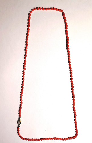 Collana corallo rosso - in,