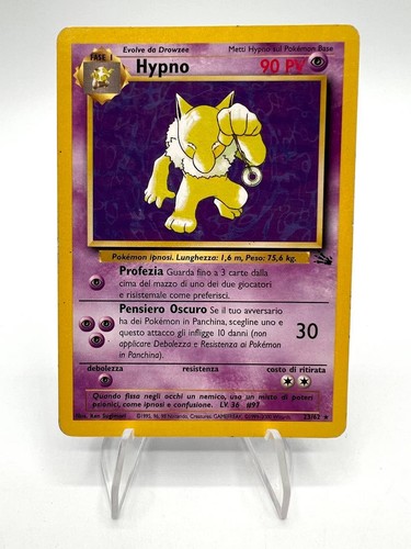 Carta pokemon hypno set - 23/62,