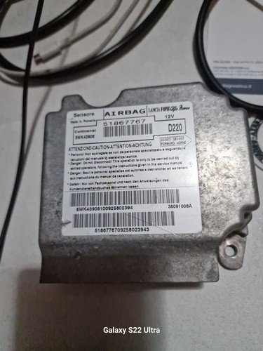 Fiat 500 centralina airbag - fiat,