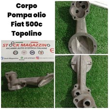 Corpo Pompa Olio Fiat 500a