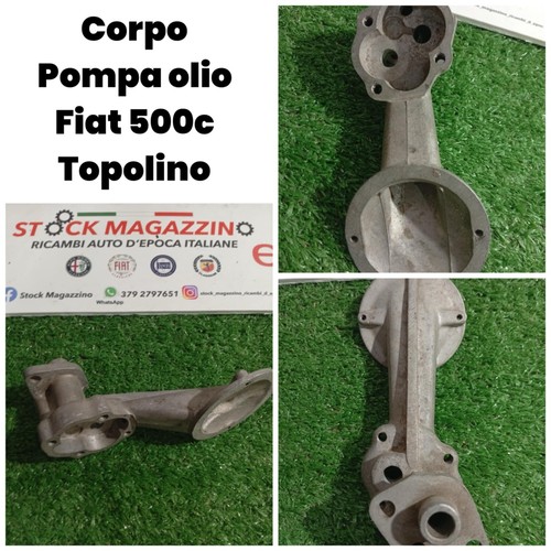 Corpo pompa olio fiat - olio, 500a