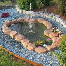 Laghetto vetroresina bordo